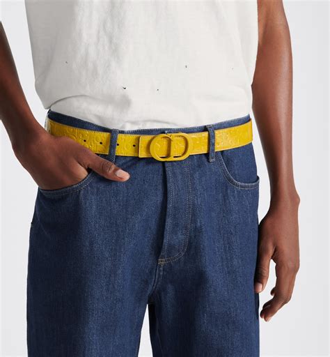 cinturón dior hombre